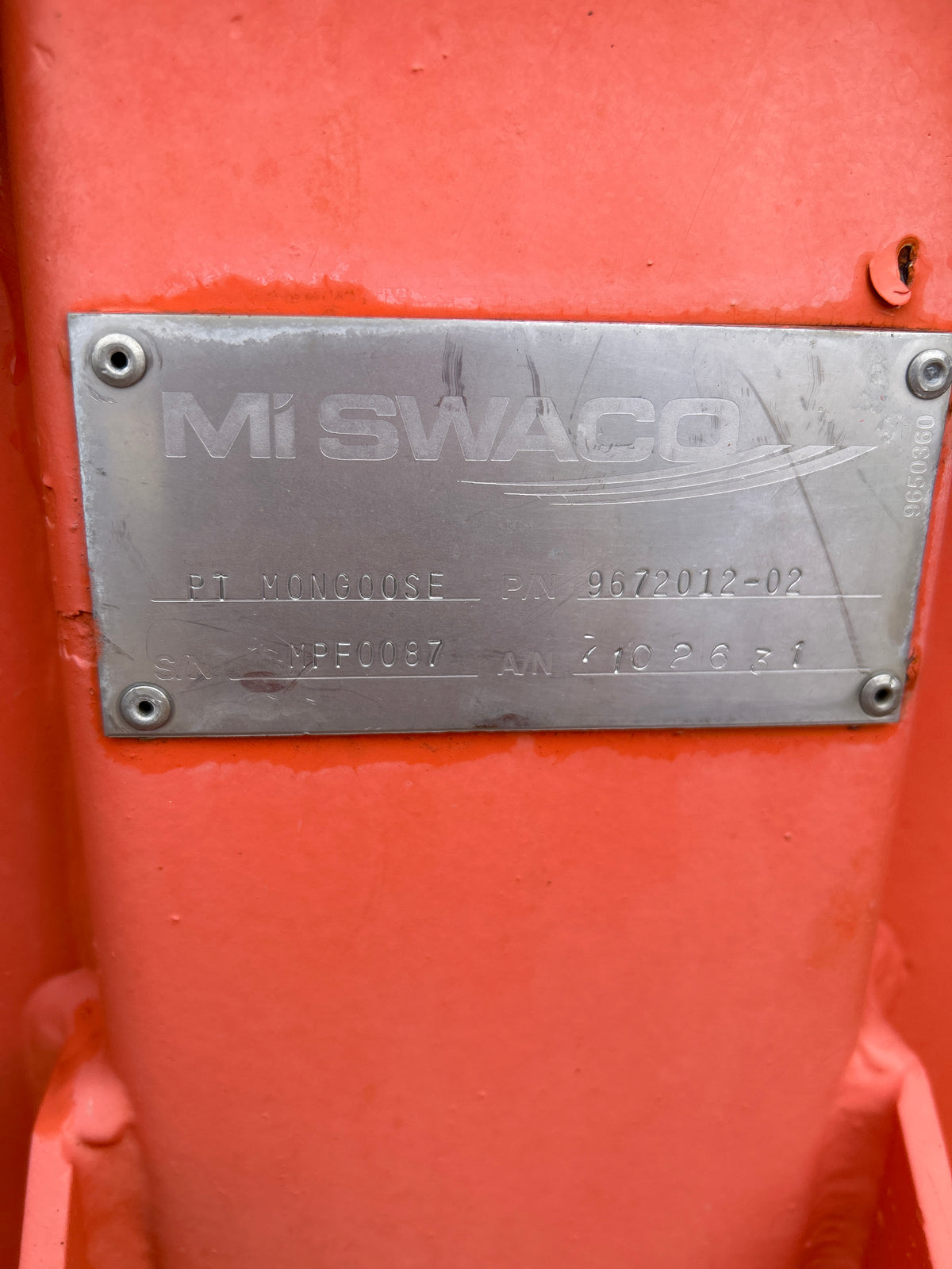 MI SWACO Mud Shaker - Stock 60672 - Image 5