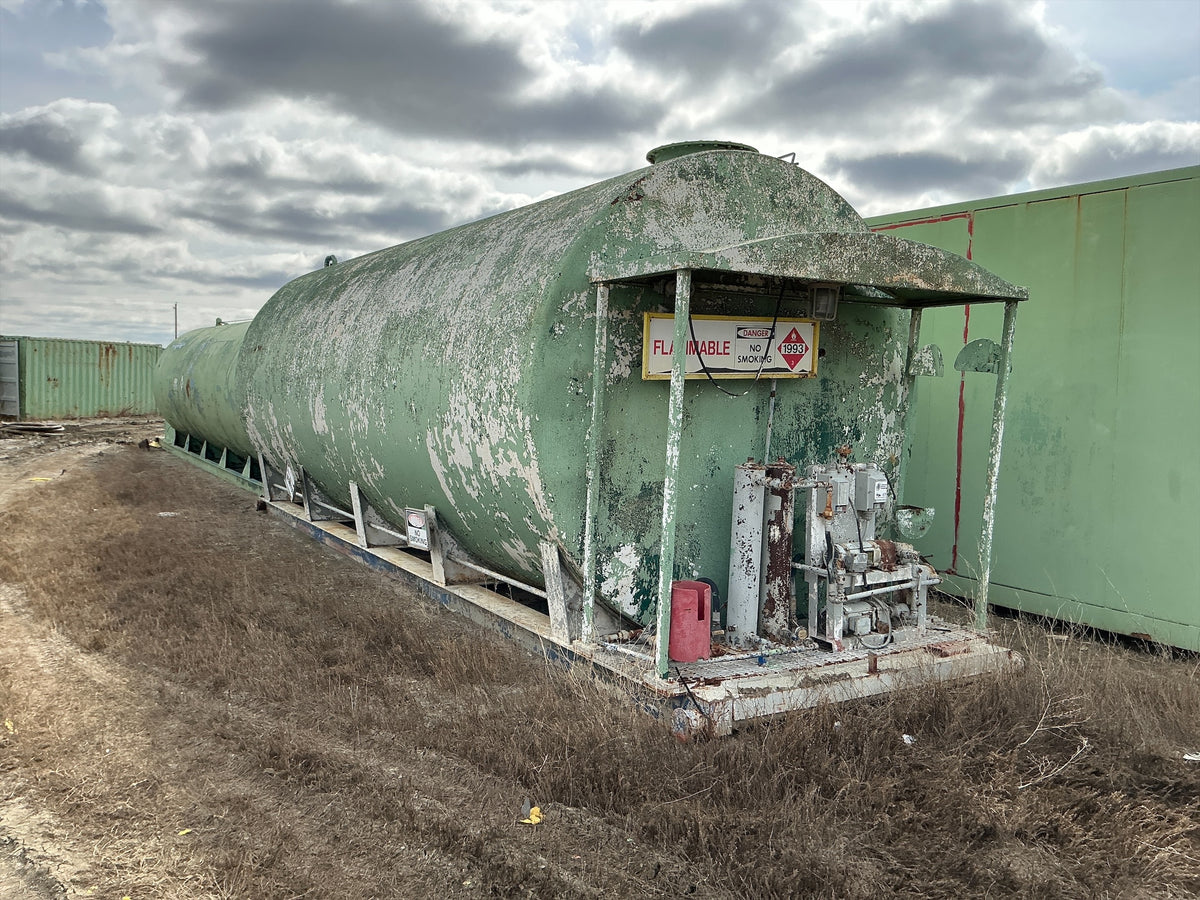 Stock #4886-167 - Welded Steel 15,000 Gallon Fuel Tank - image 1