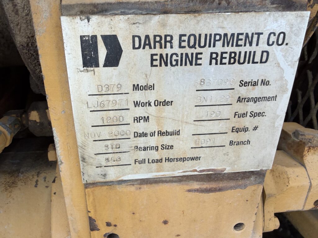 1995 Cat D379 generator - Stock 2601025 - Image 10