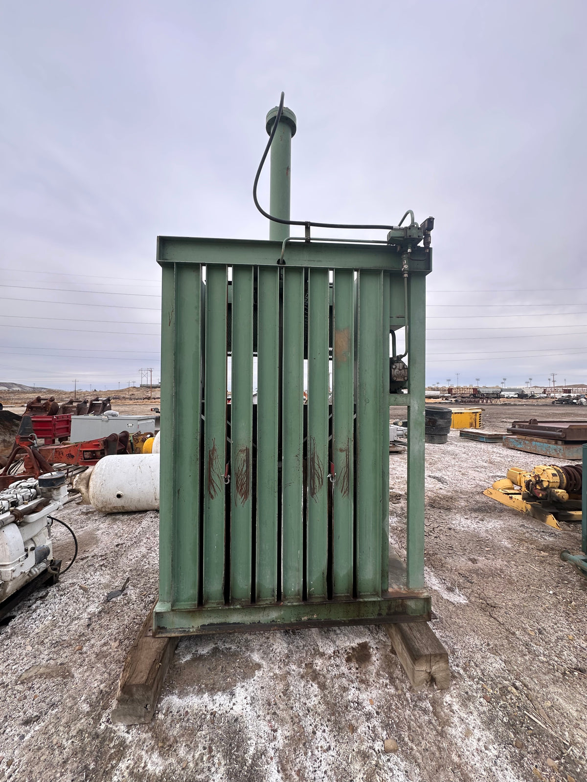 Stock #4886-102 - Selco V5-HD Verticle baler - image 4
