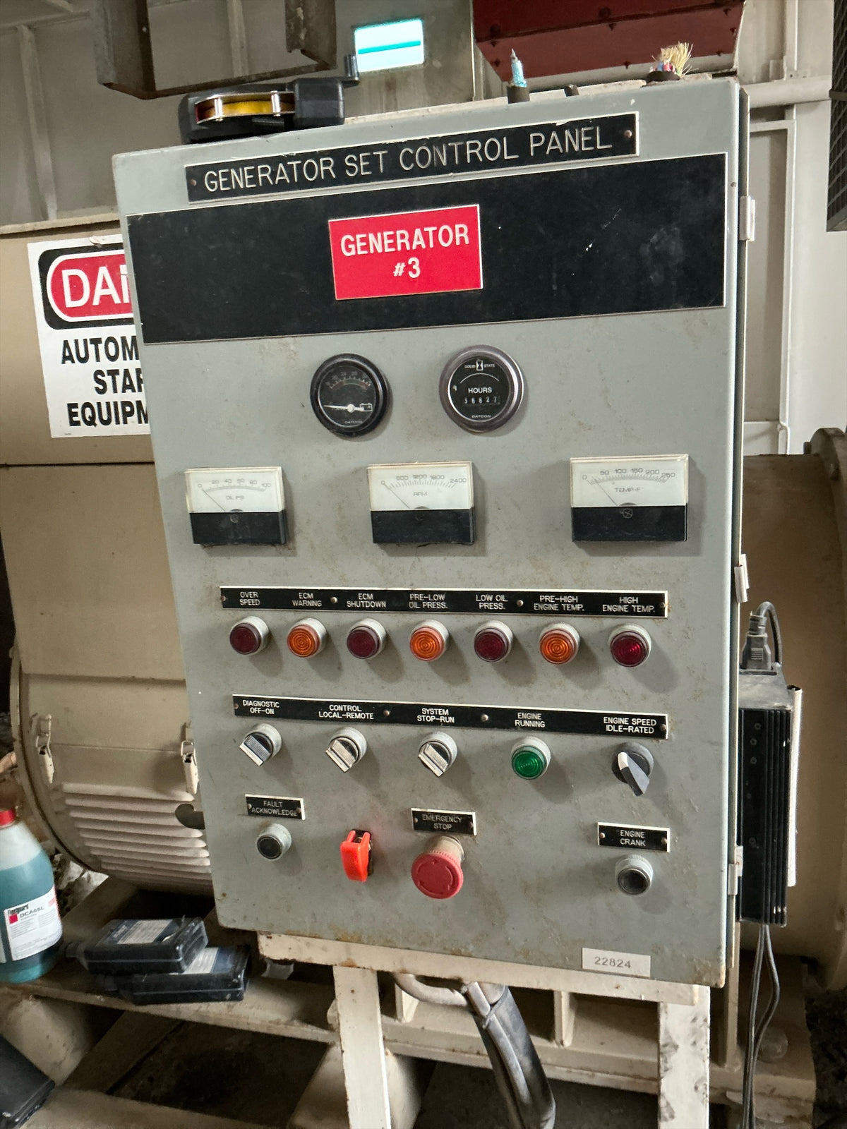 Stock #4886-163 .3 - 2005 Cummins 500KW Diesel Generator - image 7