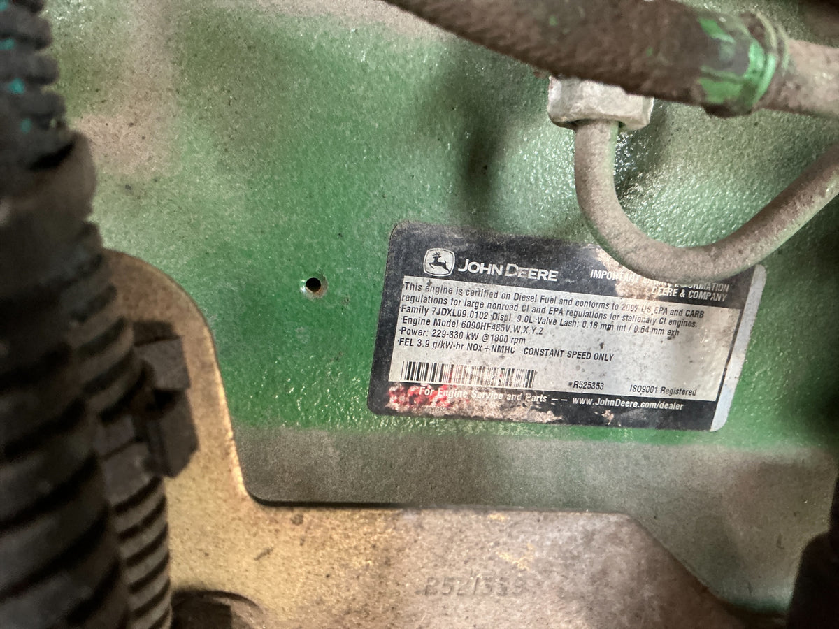 Stock #4886-117 .1.2.3 - John Deere 250 KW Diesel generator connex - image 10