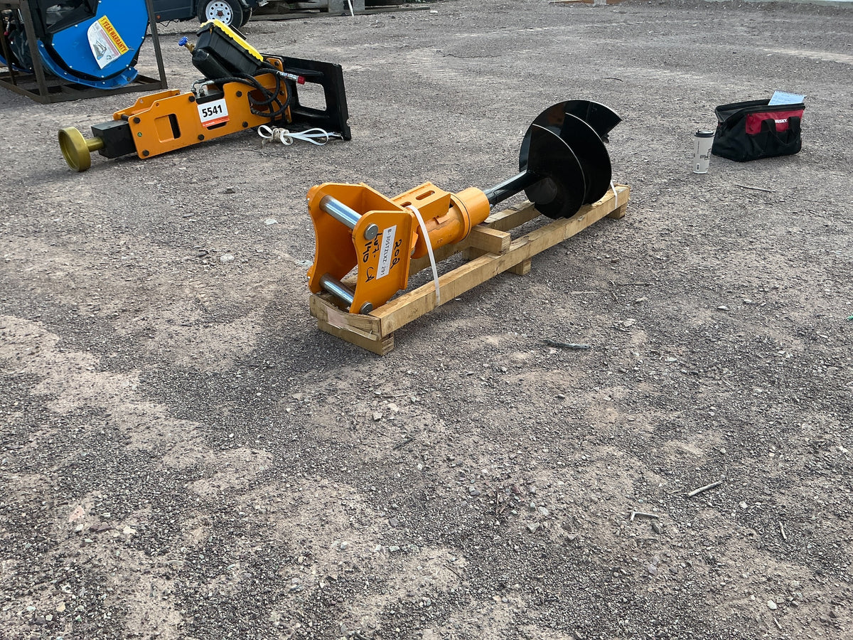 2026 GIYI Excavator Auger - Fits Cat 305 (Unused) - Stock 10012 - Image 3