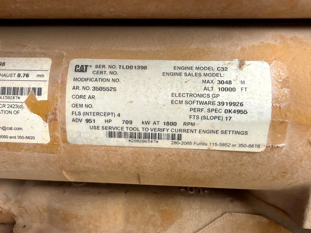 Caterpillar C32 Diesel Engine - Stock 10004.1 - Image 6
