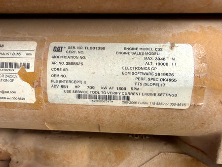 Caterpillar C32 Diesel Engine - Stock 10004.1 - Image 6