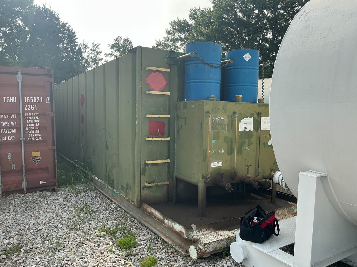 15,000 gallon Fuel tank with pumps and filter manifold, lubester - Stock 7054 - Image 1