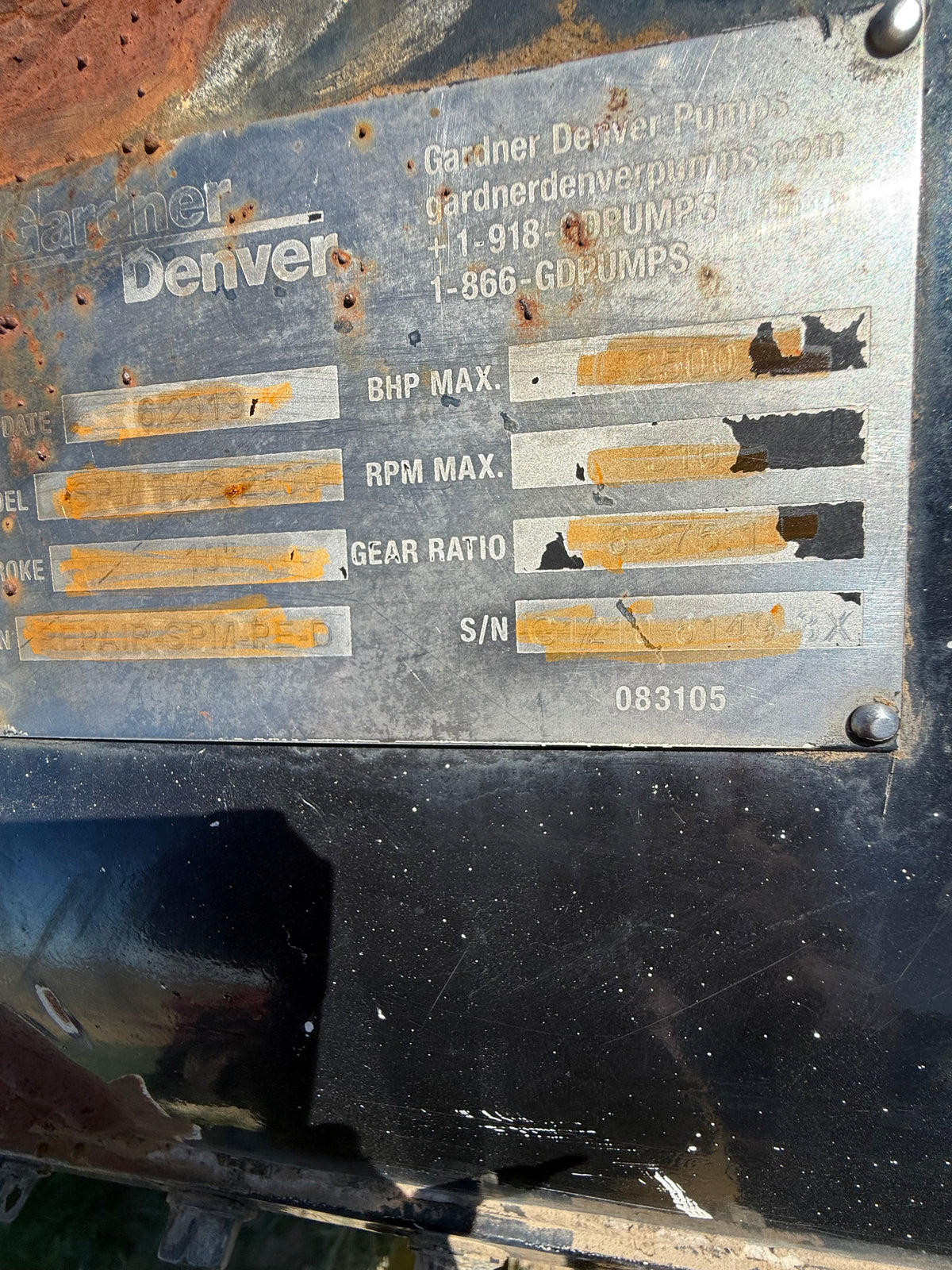 2019 Gardner Denver SPM TWS 2500 - Stock 50340-A - Image 15