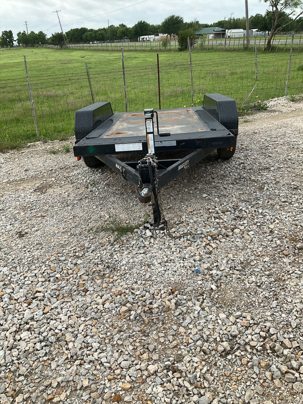 2012 Maxey Utility trailer 61 wide tandem utility - Stock 2703001 - Image 1