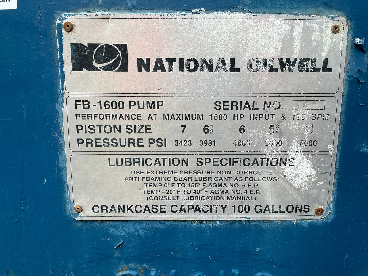 Stock #4886-143 - National oil well/ Continental Emsco FB-1600 - image 5