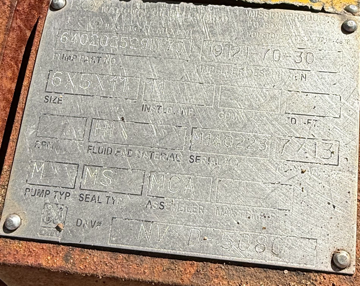 China QZ-9 1000HP Mud Pump - Stock 6493.1.2.3 - Image 17