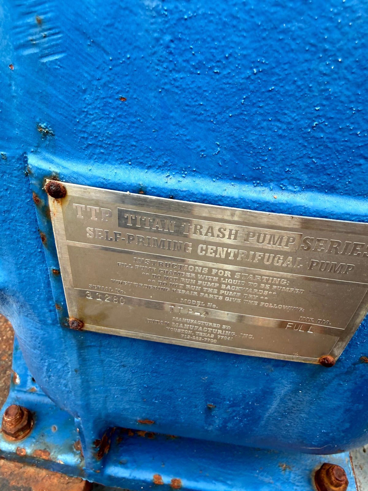 Titan Trash Pump TTP-4 - Stock 2602049 - Image 11