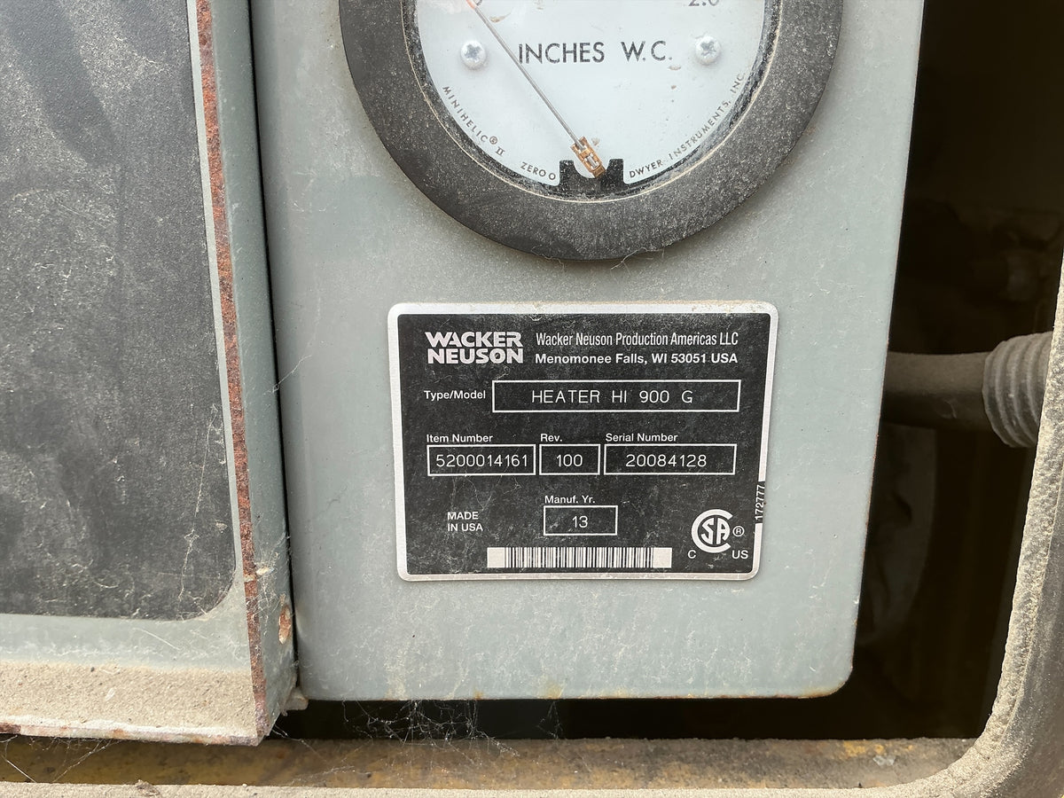 Wacker HI902 900000 BTU - Stock 10008 - Image 11