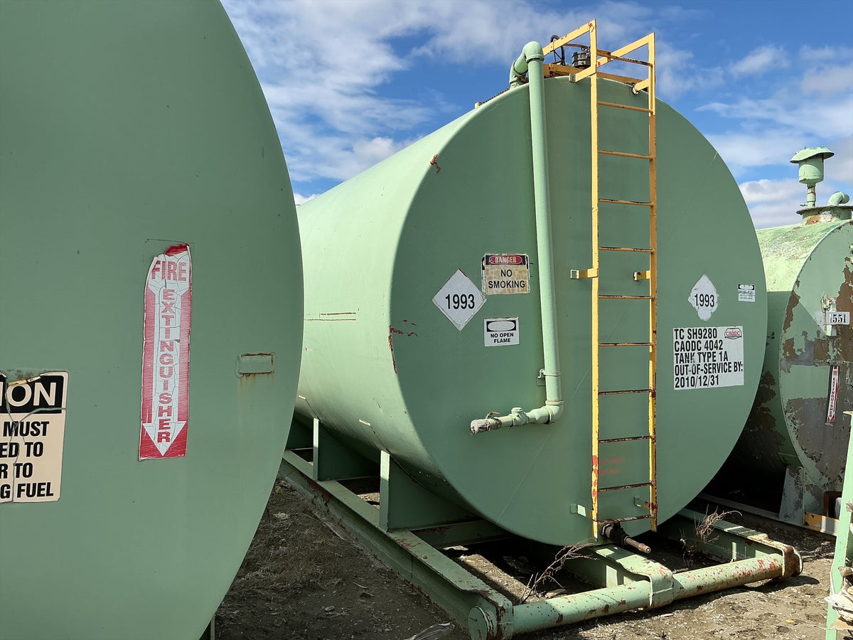 Stock #4886-176 - Welded Steel 18,000 Gallon Diesel Fuel Tank - image 1