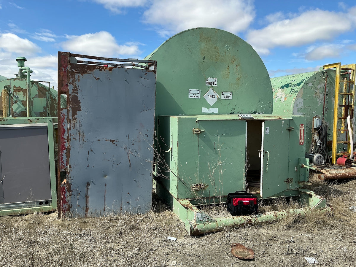 Stock #4886-173 - Welded Steel 22,000 Gallon Diesel Fuel Tank - image 1