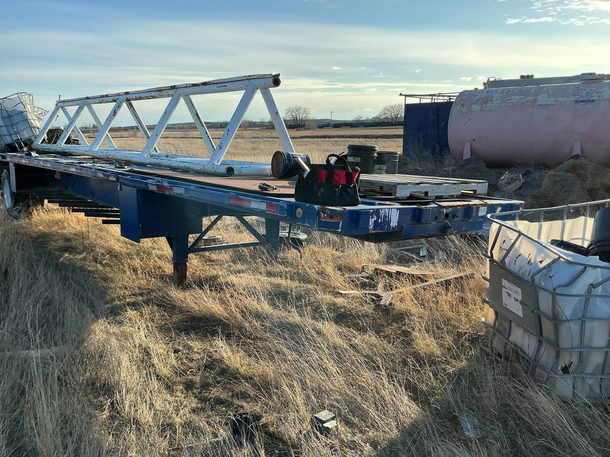Stock #4886-189 - Welded Steel 45' Spread axle float - image 1