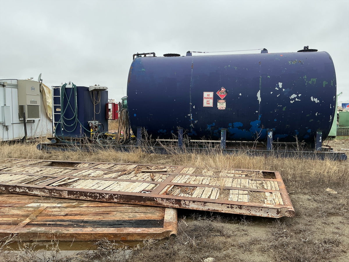 Stock #4886-125 - Welded Steel 12,000 Gallon Diesel Fuel Tank - image 2
