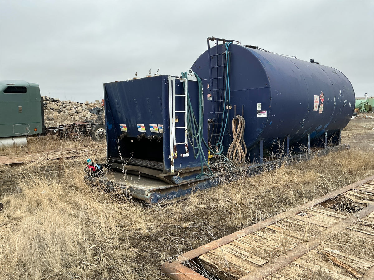 Stock #4886-125 - Welded Steel 12,000 Gallon Diesel Fuel Tank - image 3