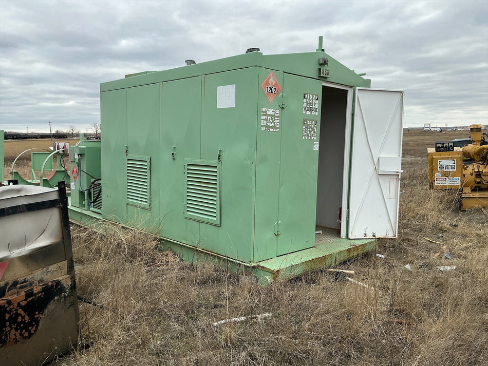 Stock #4886-157 .1.2 - Welded Steel Generator shed - image 1