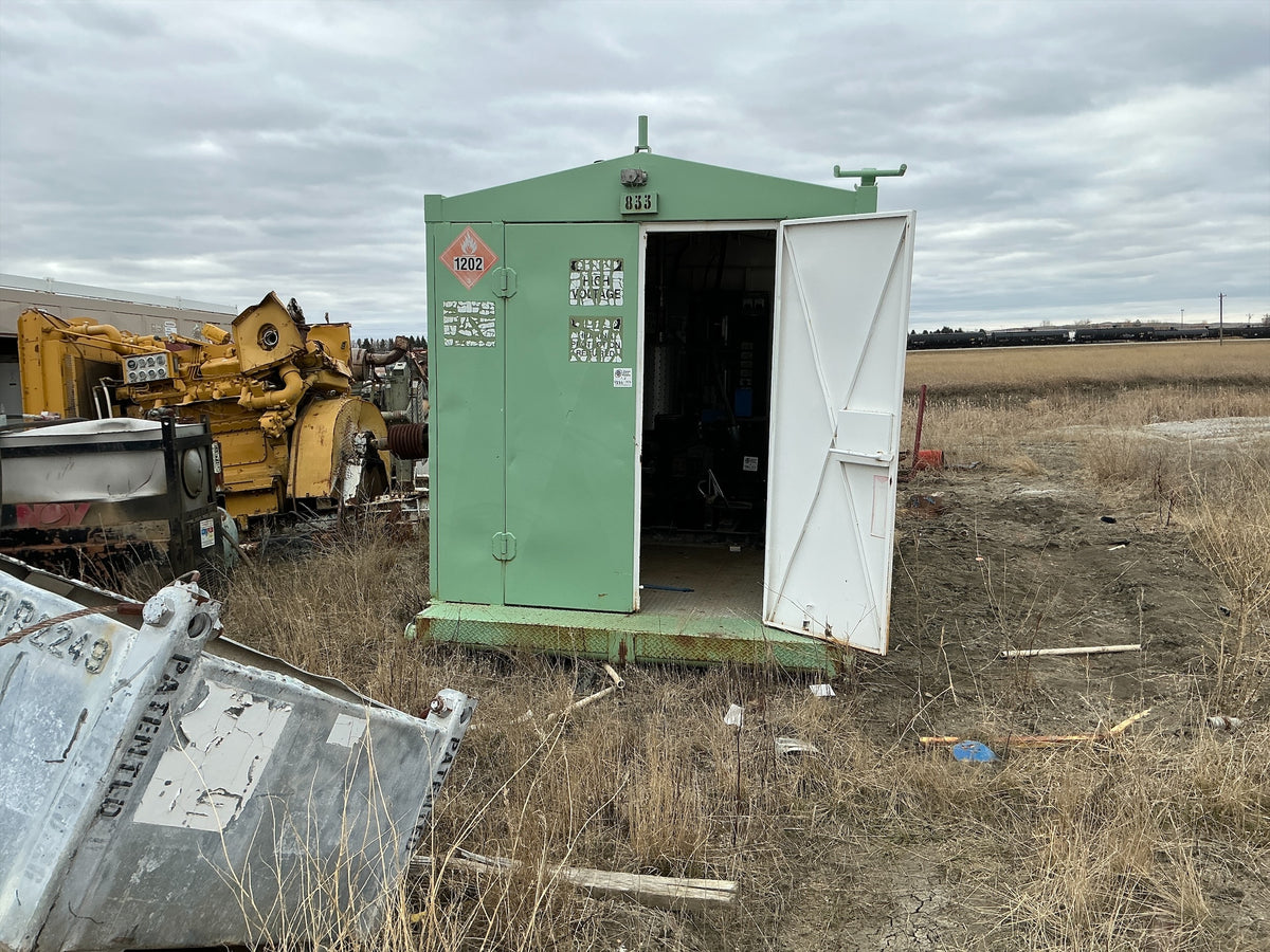 Stock #4886-157 .1.2 - Welded Steel Generator shed - image 8