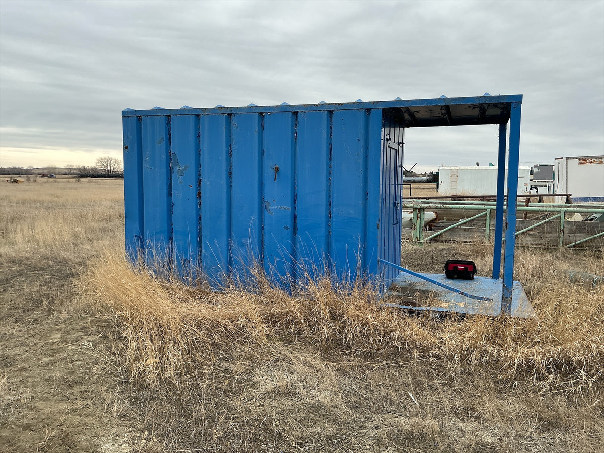 Stock #4886-200 - Welded Steel Shed - image 2