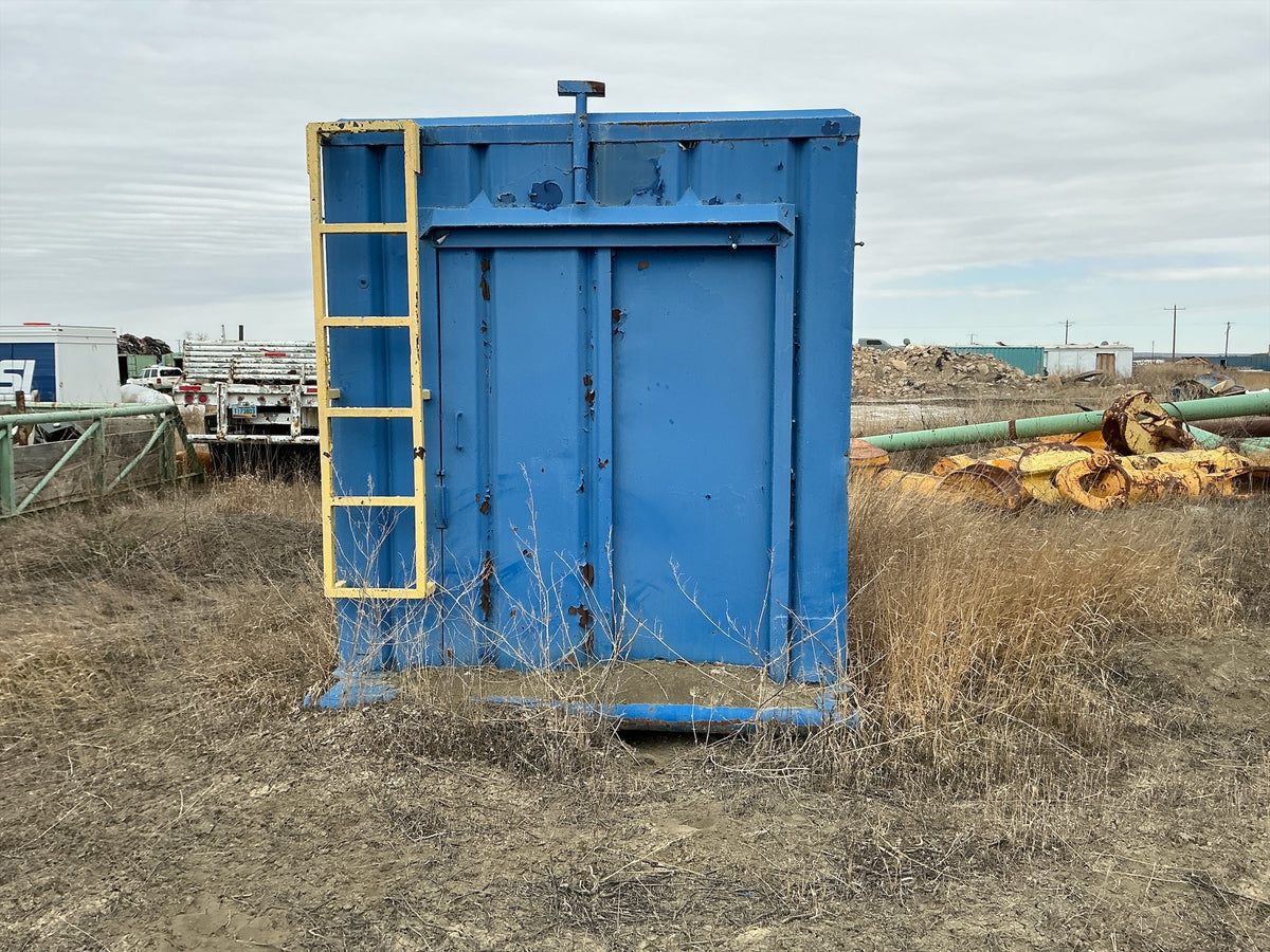 Stock #4886-200 - Welded Steel Shed - image 4