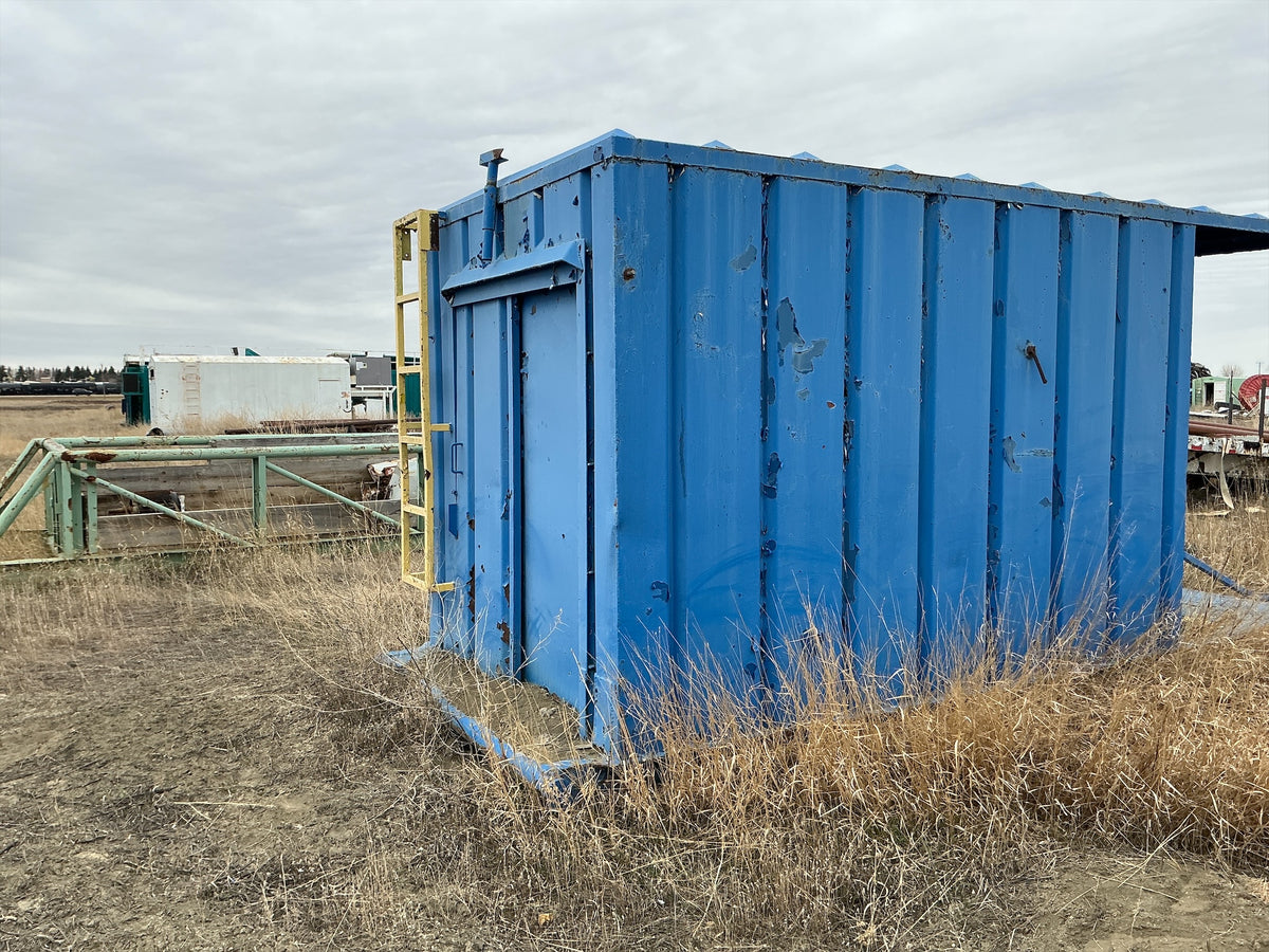 Stock #4886-200 - Welded Steel Shed - image 3
